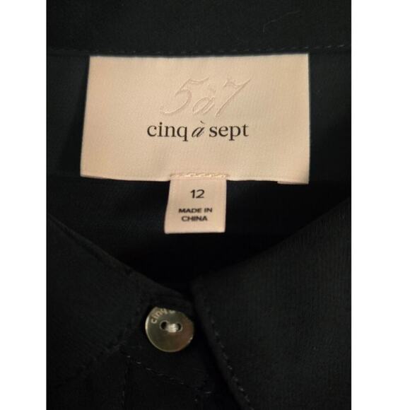 Cinq a Sept Rayna Layered Minidress Ladies Size 12 - Picture 8 of 10